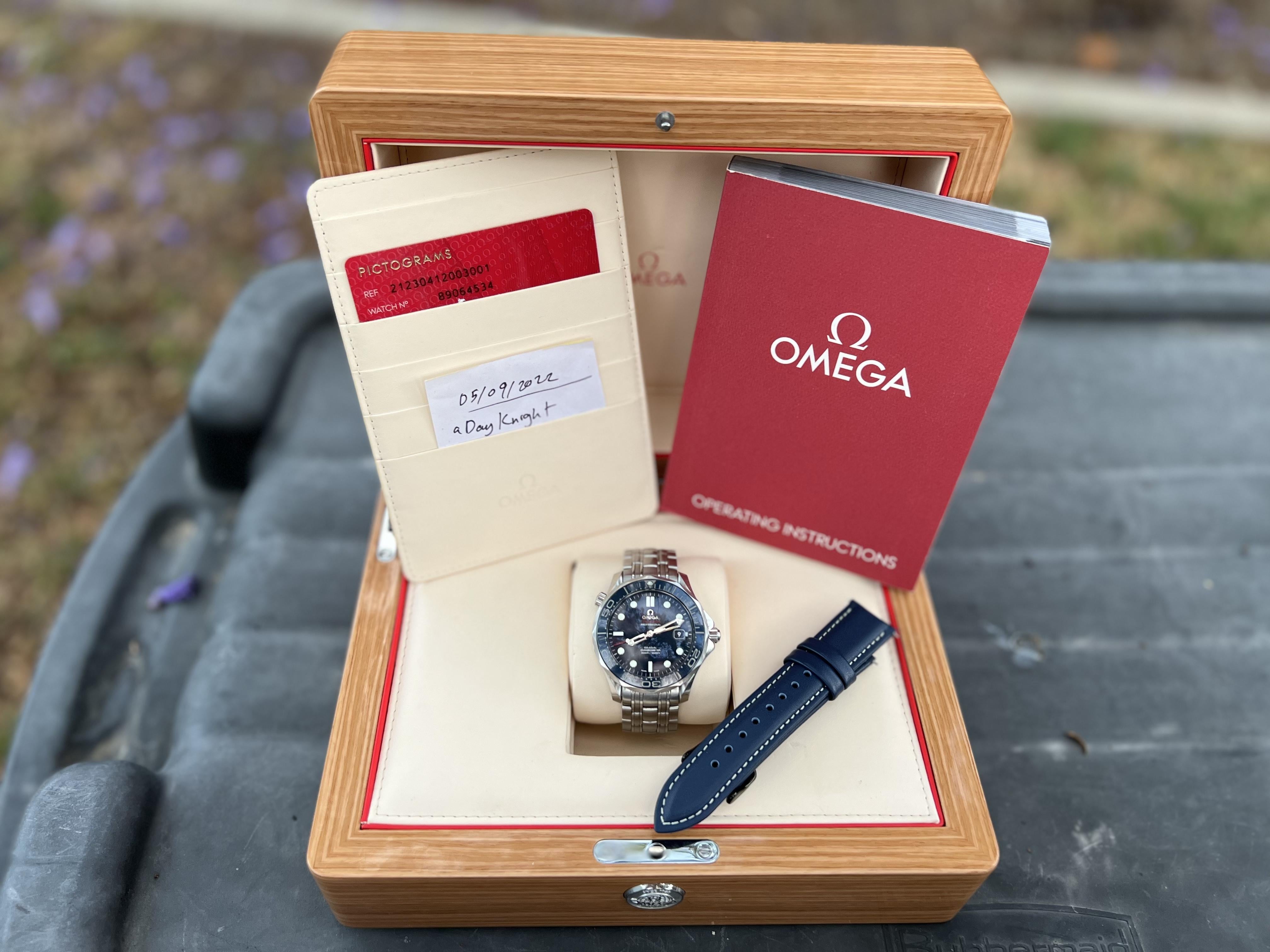 WTS] Rare, HOT Omega Seamaster 41 Blue - 212.30.41.20.03.001