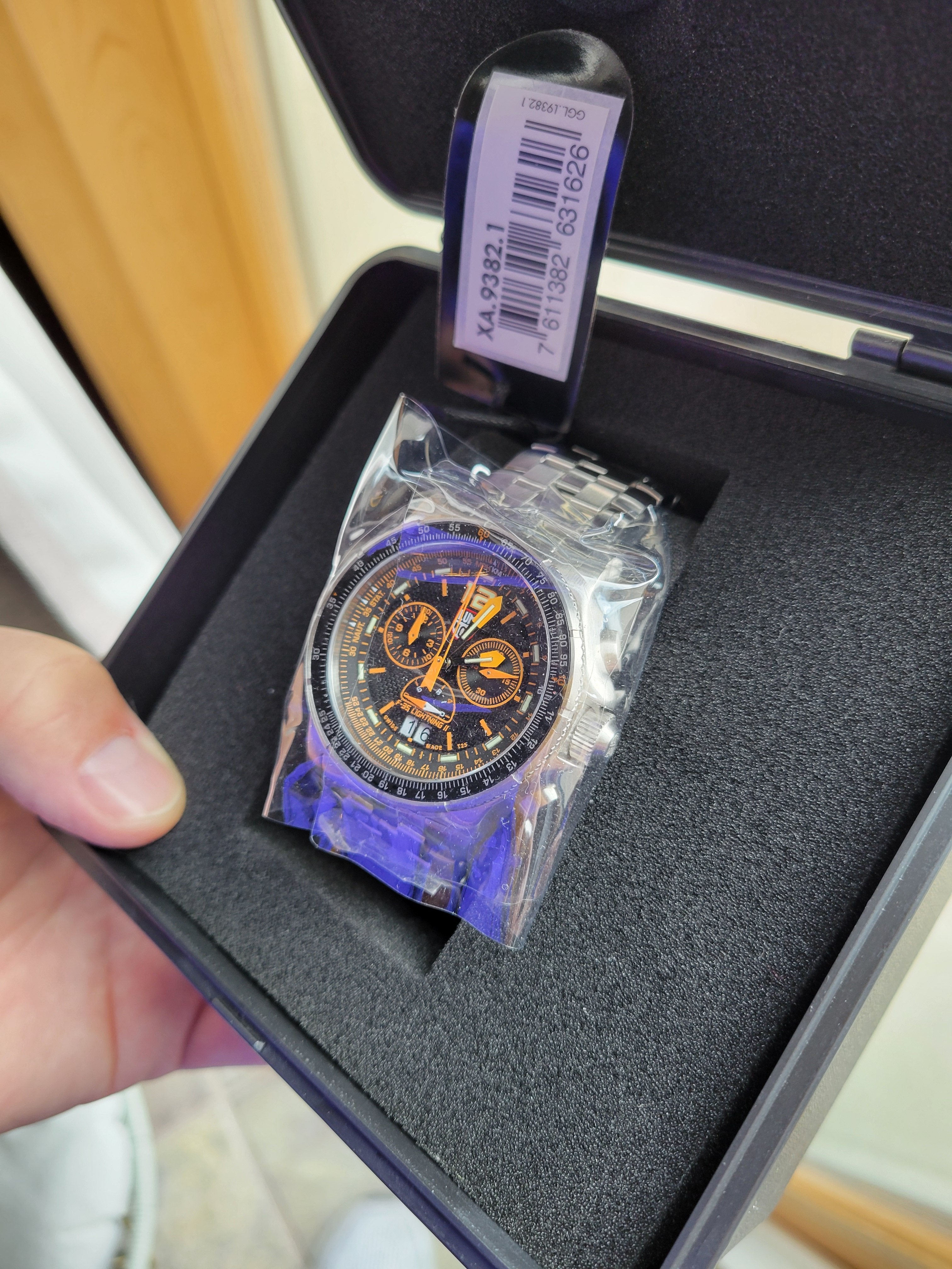 fs ..... { LumiNOX on Bracelet } ..... F-35 Lightning II pilot 