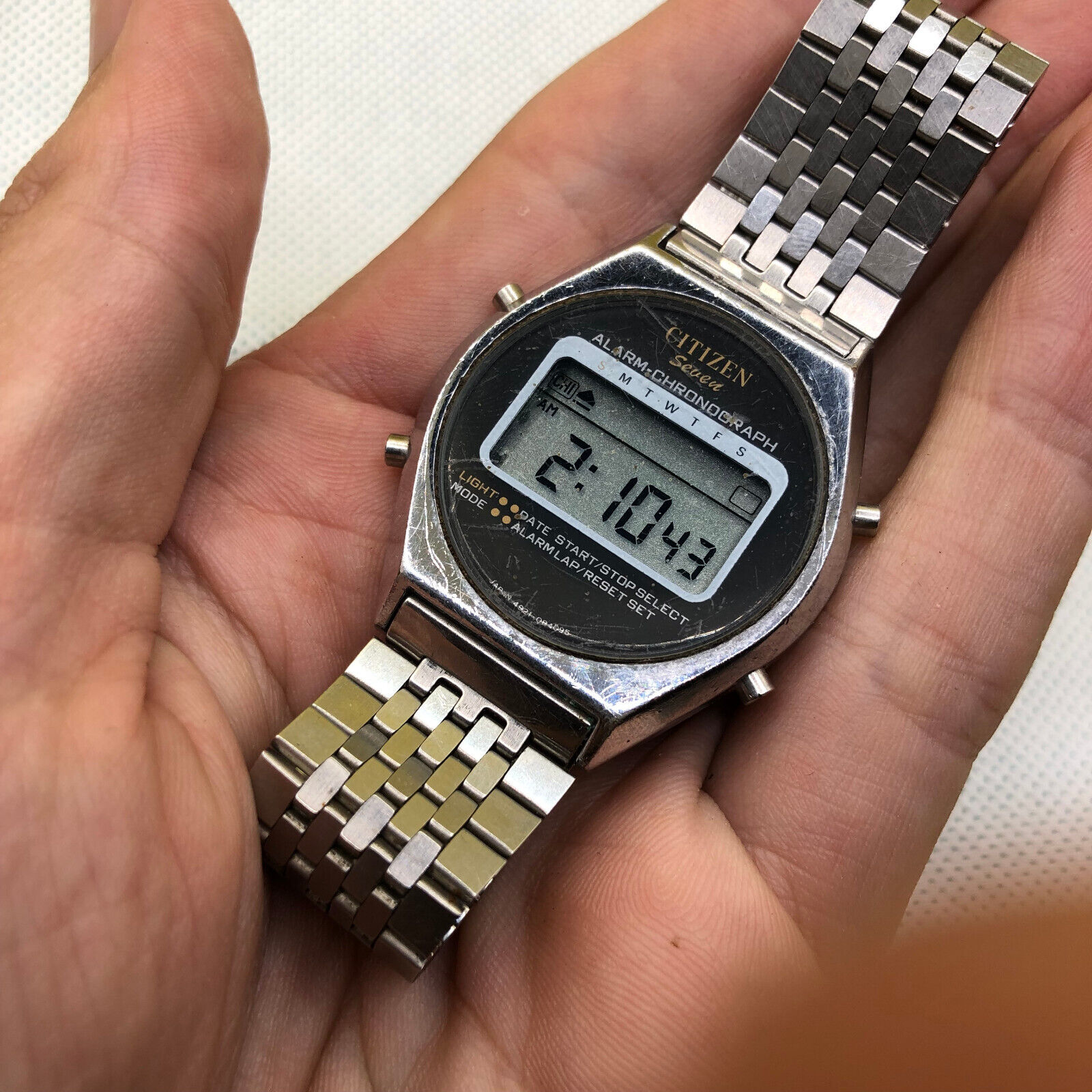CITIZEN Seven DX-1071 Japan Watch Alarm Chronograph | WatchCharts