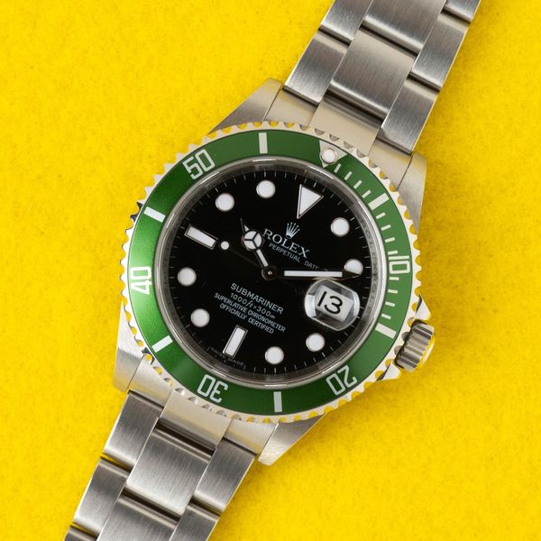 FS: 2008 Rolex Submariner 16610LV with Box and Warranty Card ...