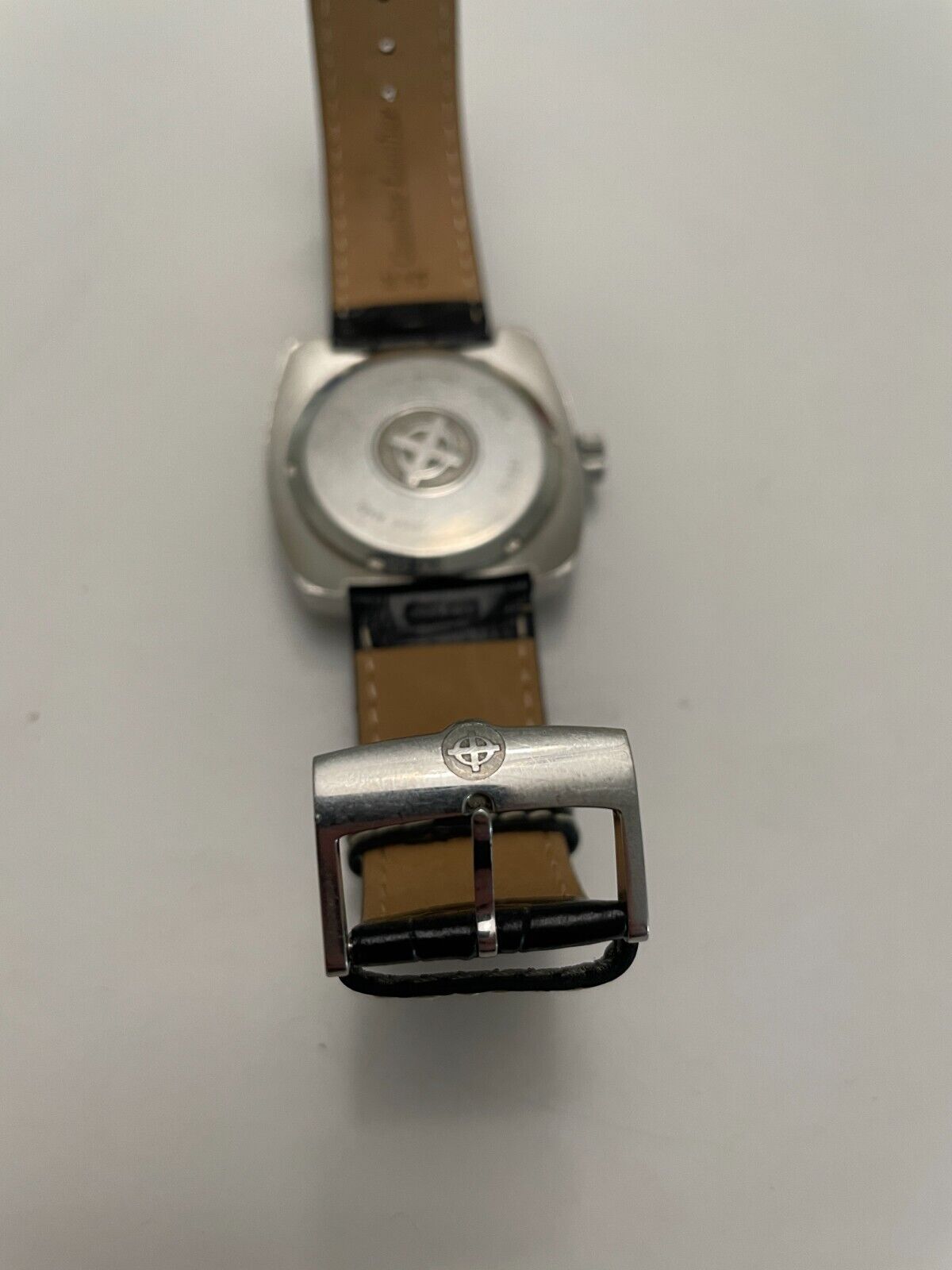 Zodiac PM AM Ref Z02103 Stainless Steel Men's Date Quartz Watch