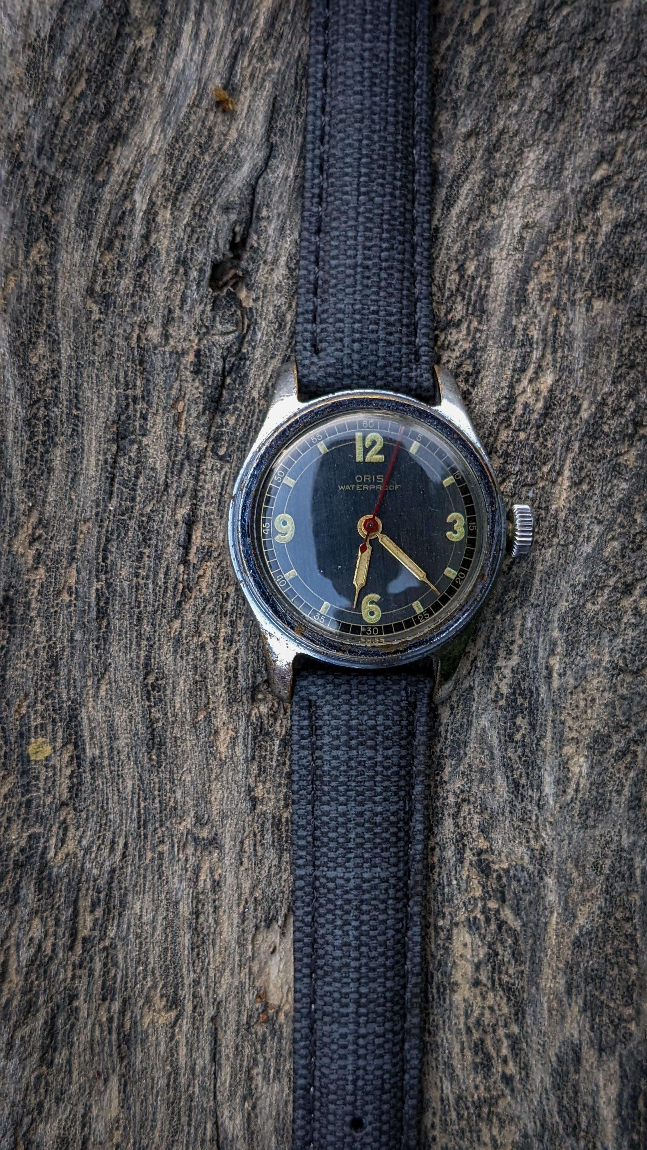 WTS 1940 s RAREST WW2 Military style ORIS Collectors Explorer