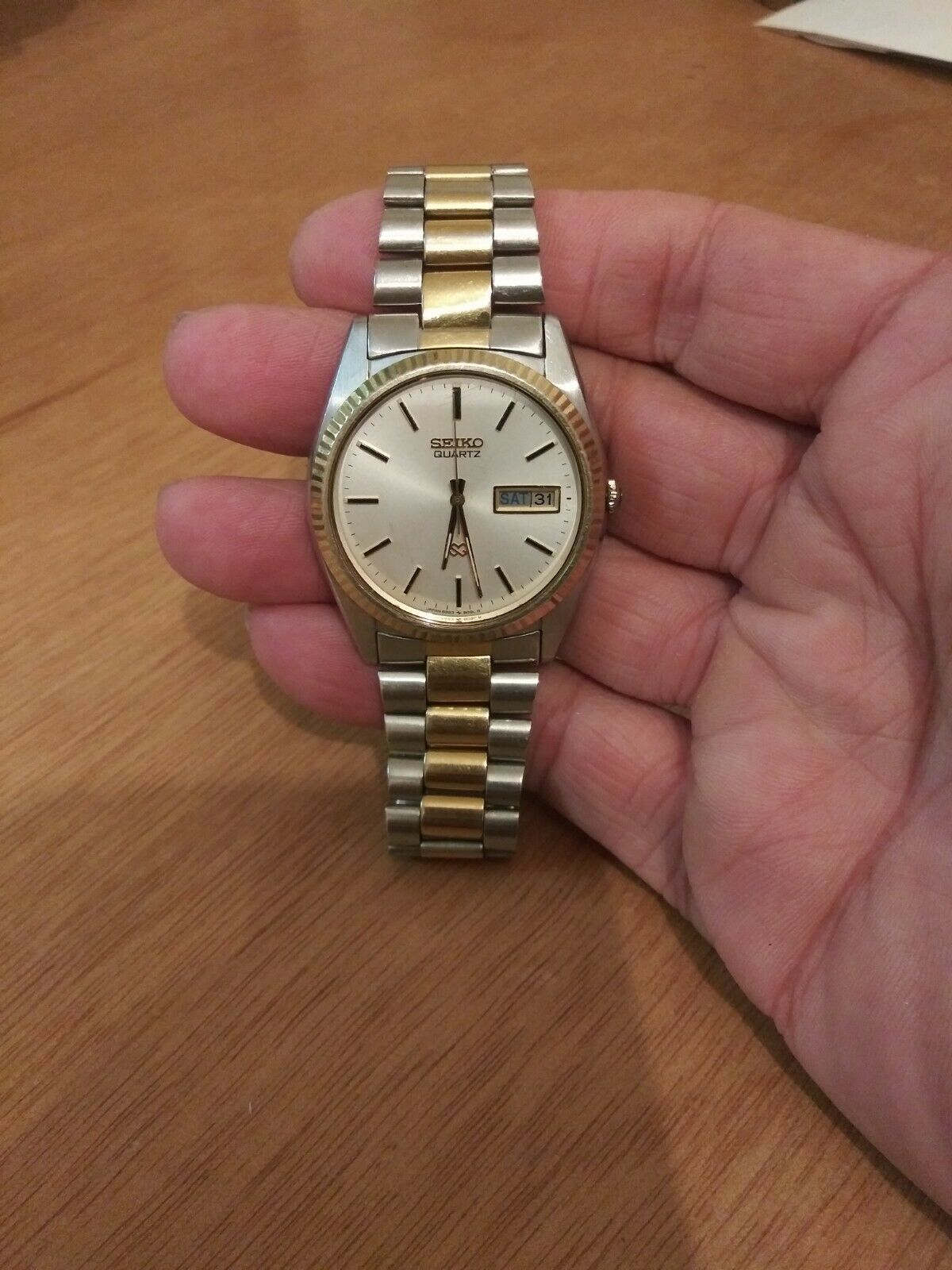 Vintage Seiko Quartz 6923-8089 James Bond President