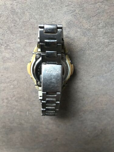 Casio Baby G Shock Silver Metal Band Msg-135 2488 Module 100m