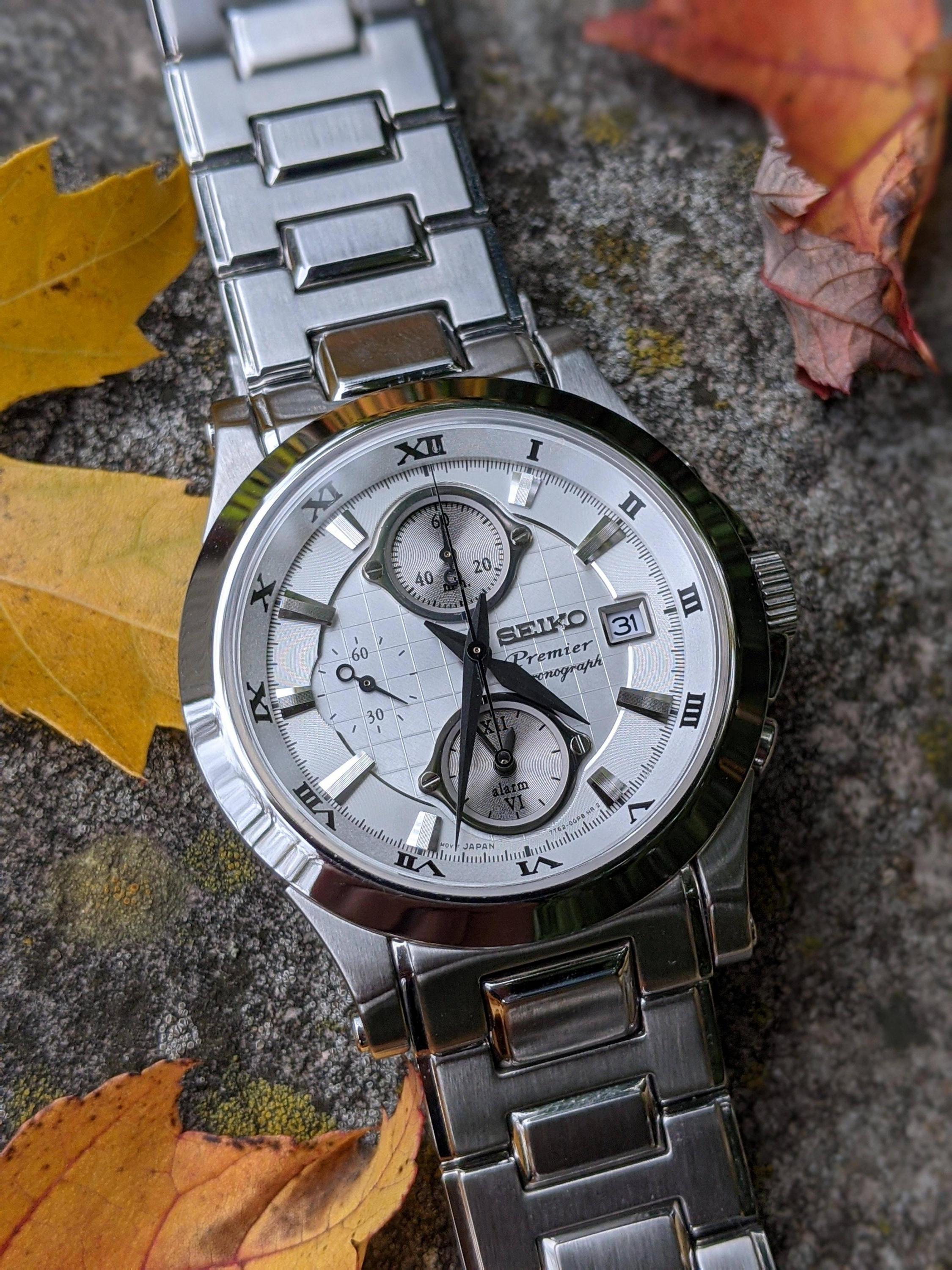 [WTS] Rare Seiko Premier Chronograph SNA583 | WatchCharts