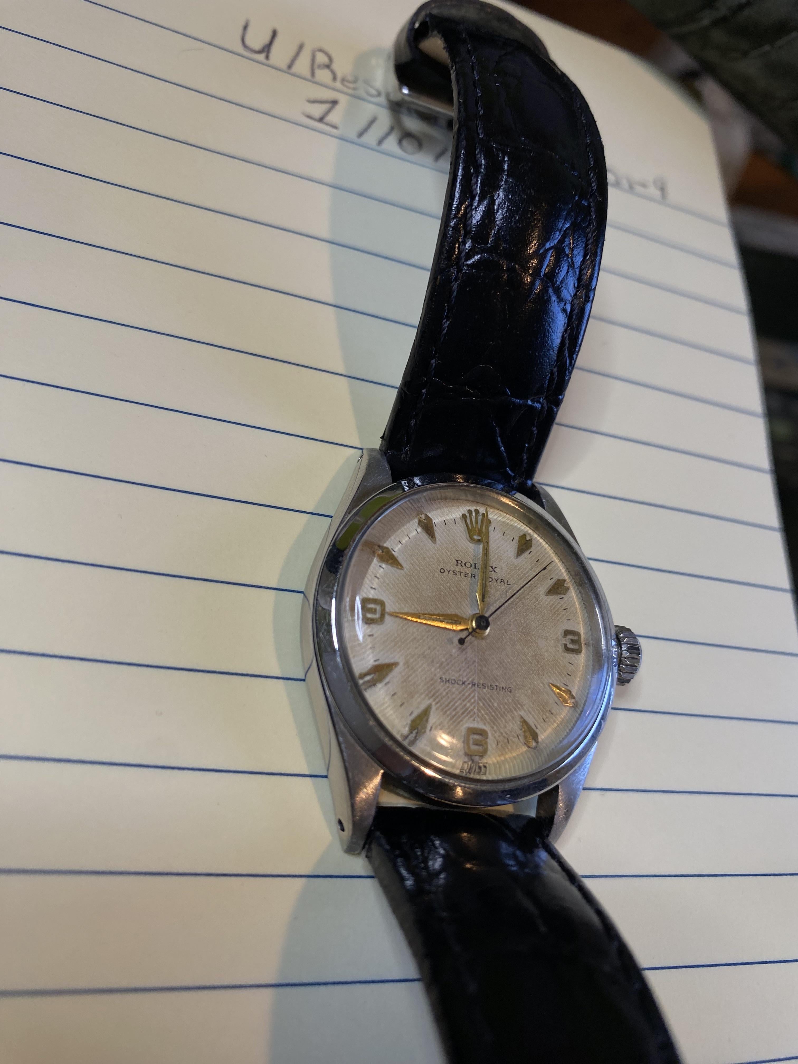 Rolex oyster outlet royal 6444