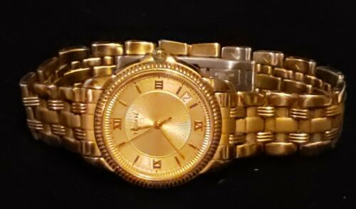 VINTAGE Tissot C277 377C Sapphire crystal GOLD TONE CASE BAND