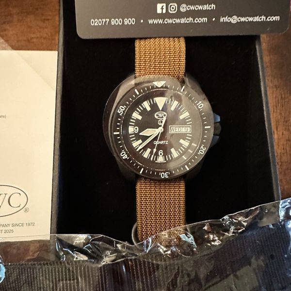 Cwc Evertt CWC BRITISH SAS SBS QUARTZ COMBAT DIVE WATCH | WatchCharts Marketplace UK