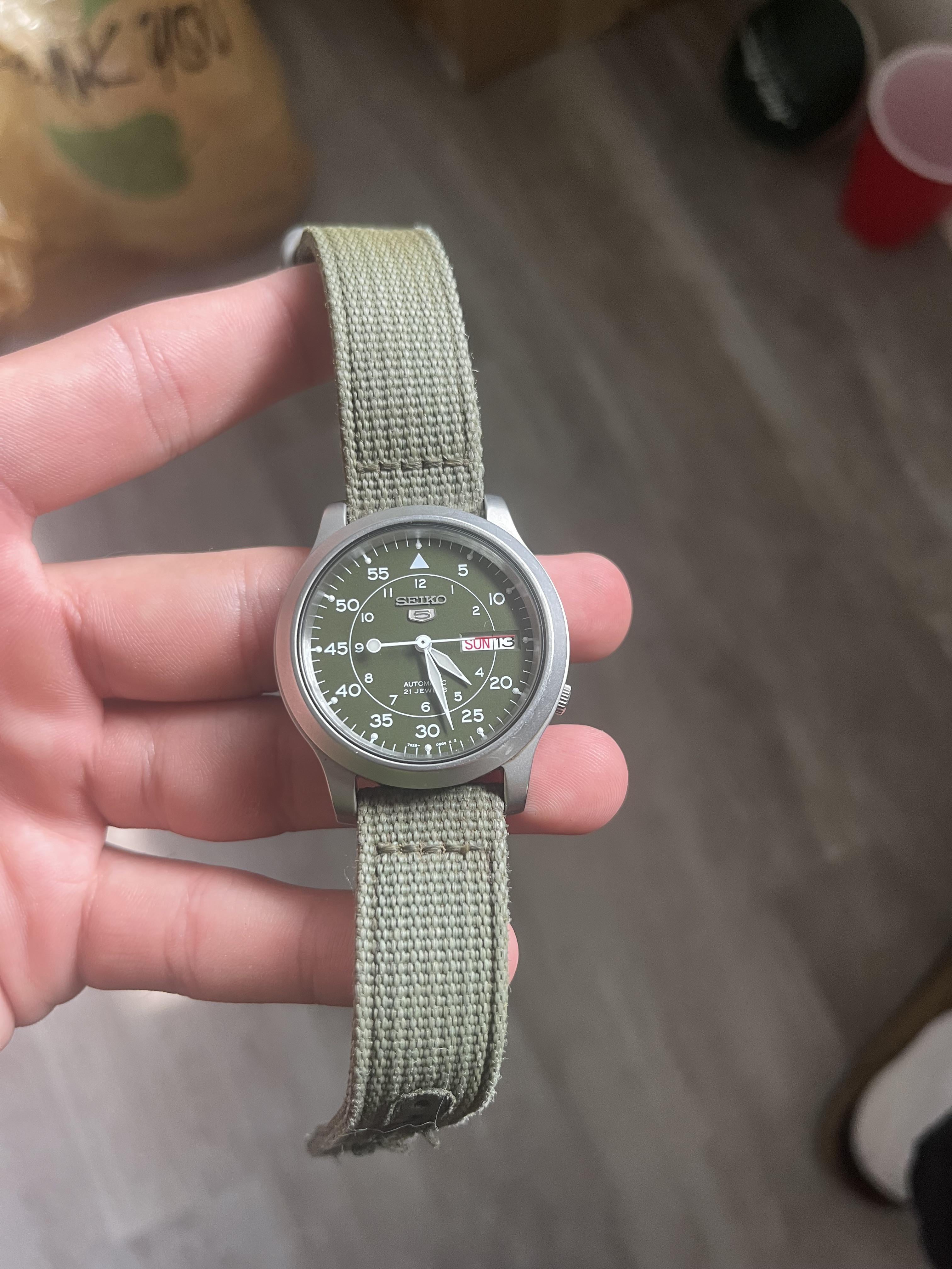 Seiko top men's snk805