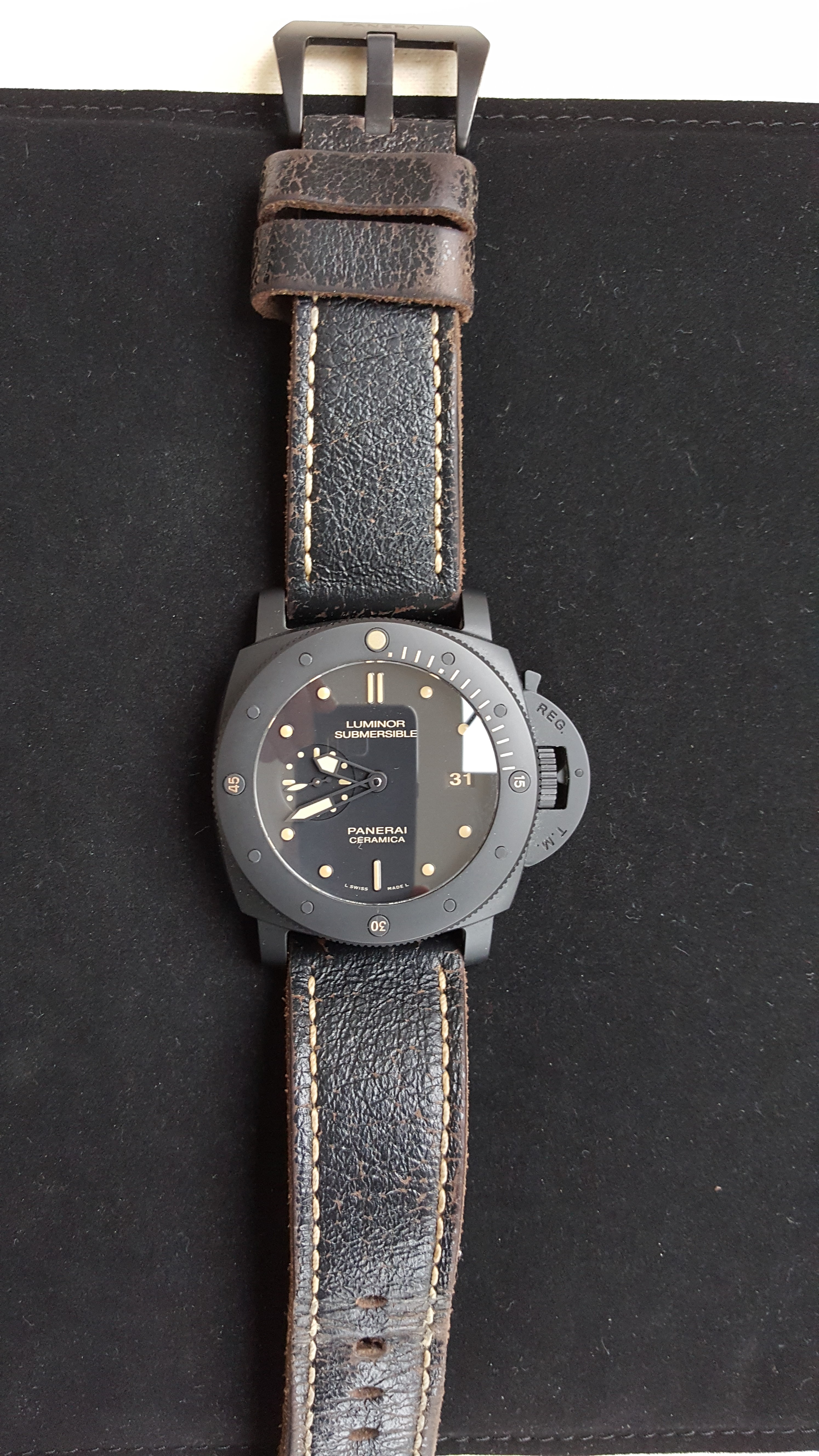 PAM 00508 Ceramic Black Luminor 1950 in UK WatchCharts