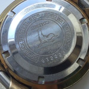 Rare Seiko DX 6106-8060 Sea Lion Mens Wrist Watch. | WatchCharts