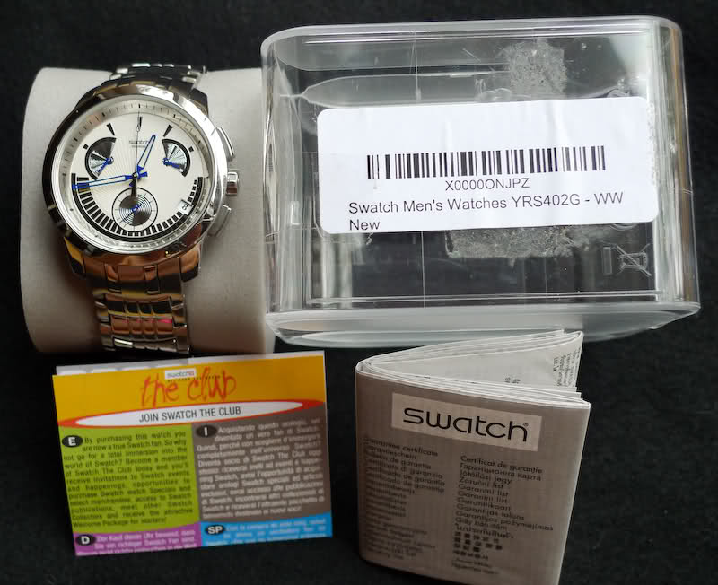 Swatch Blue Signs (YRS402G)