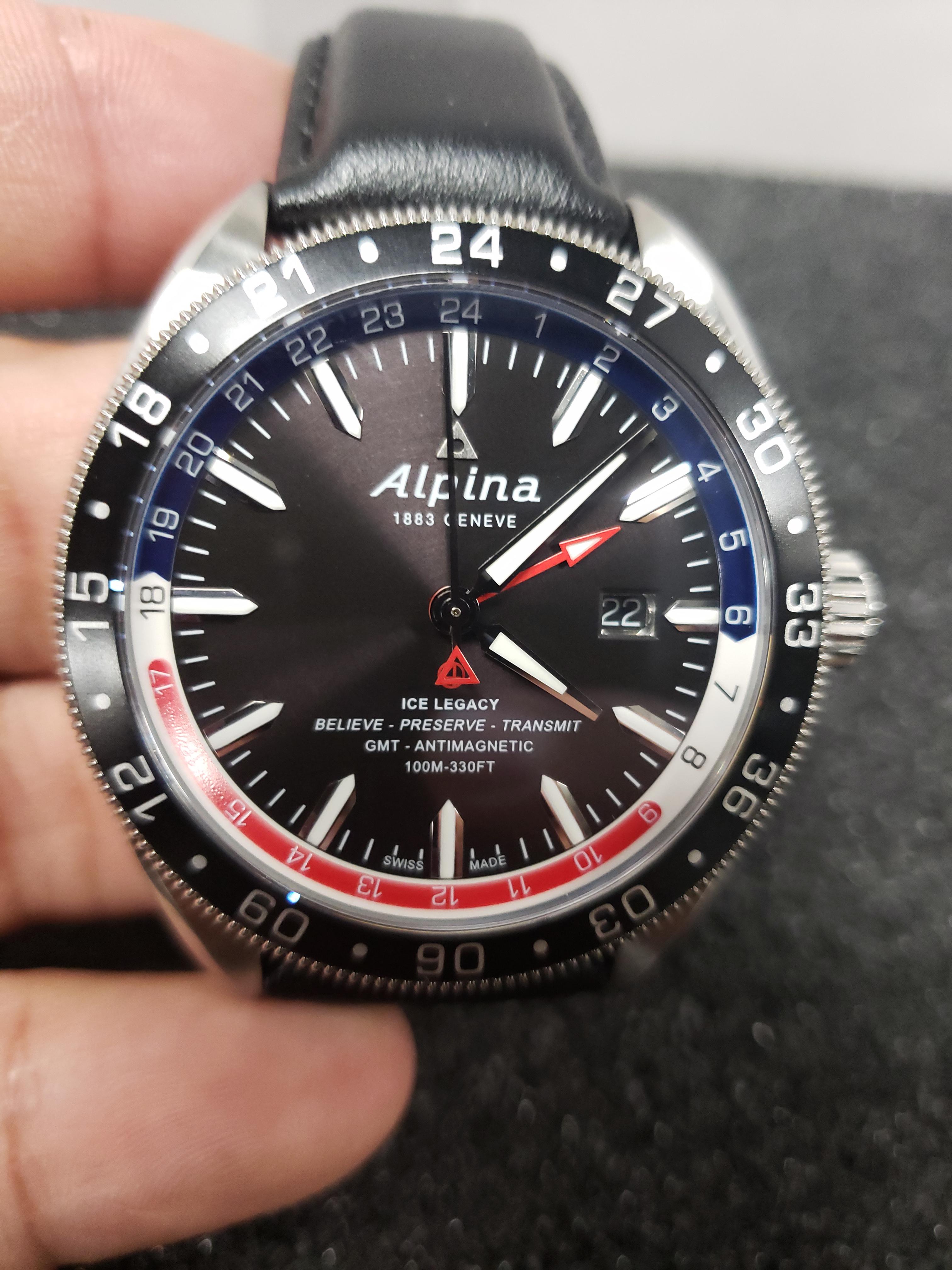 WTT WTS ALPINA ALPINER 4 GMT BUSINESS HOURS ICE