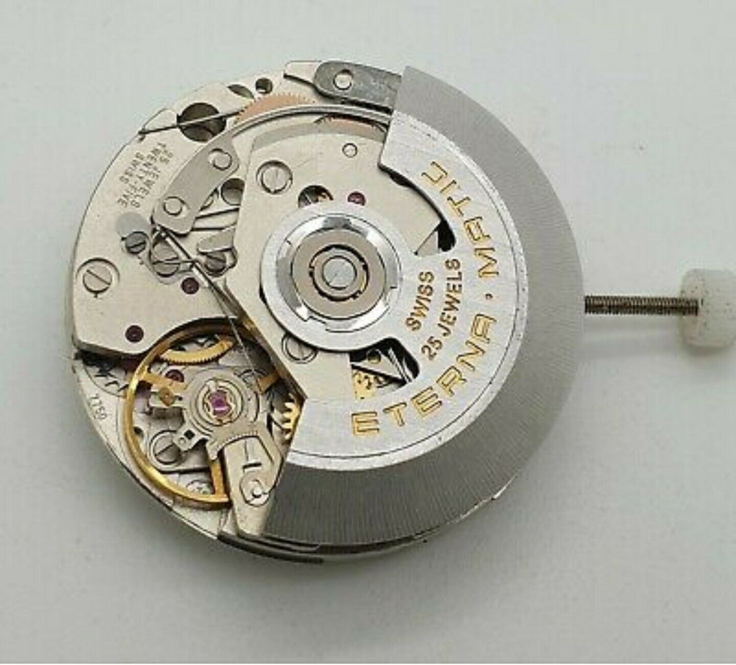 Mouvement De Montre Eterna Matic 1247 TC - Pièce D'occasion Pour Réparation Ou Collection