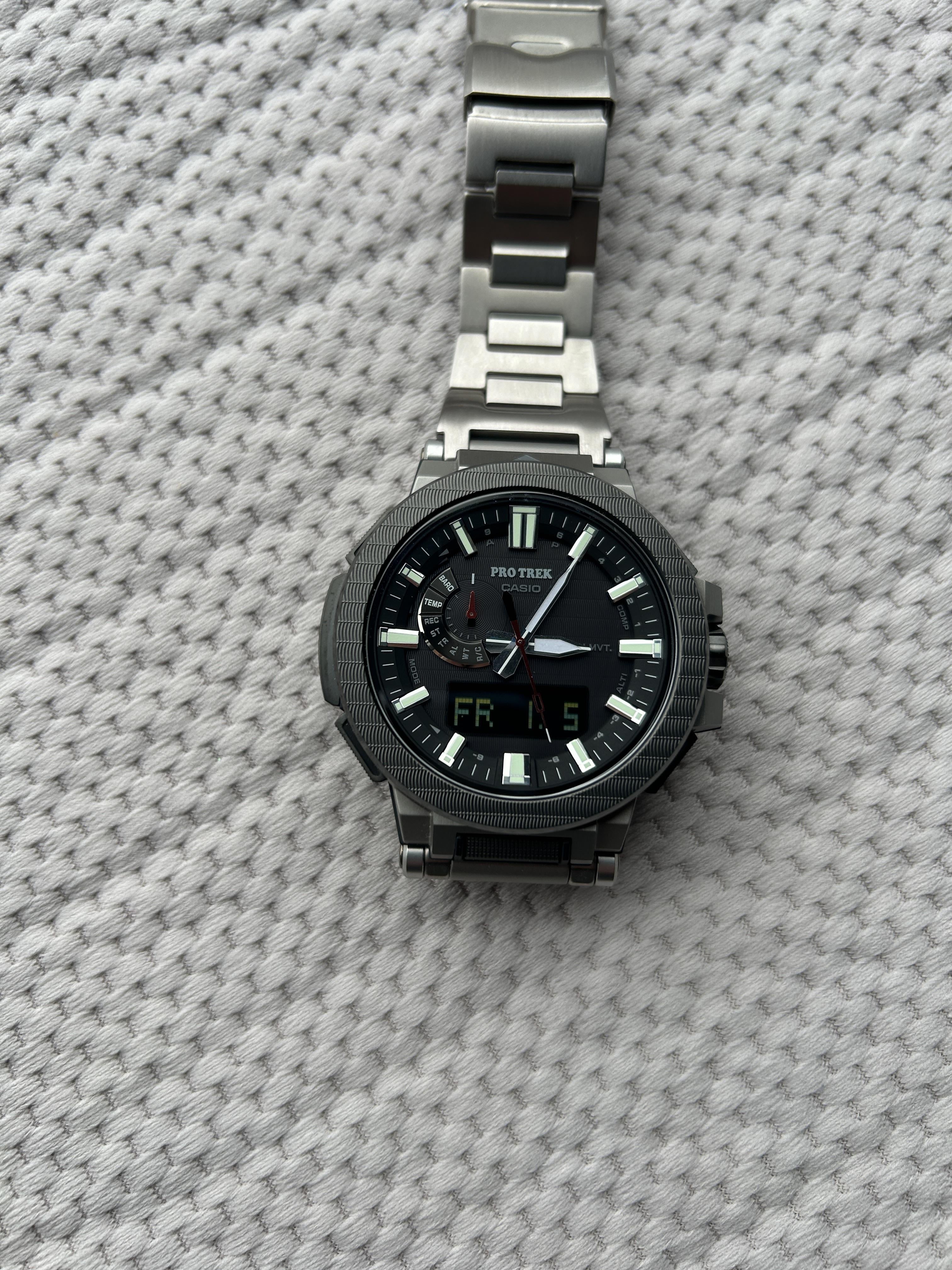 WTS] Casio Pro Trek PRX-8001YT-7JF Manaslu | WatchCharts Marketplace