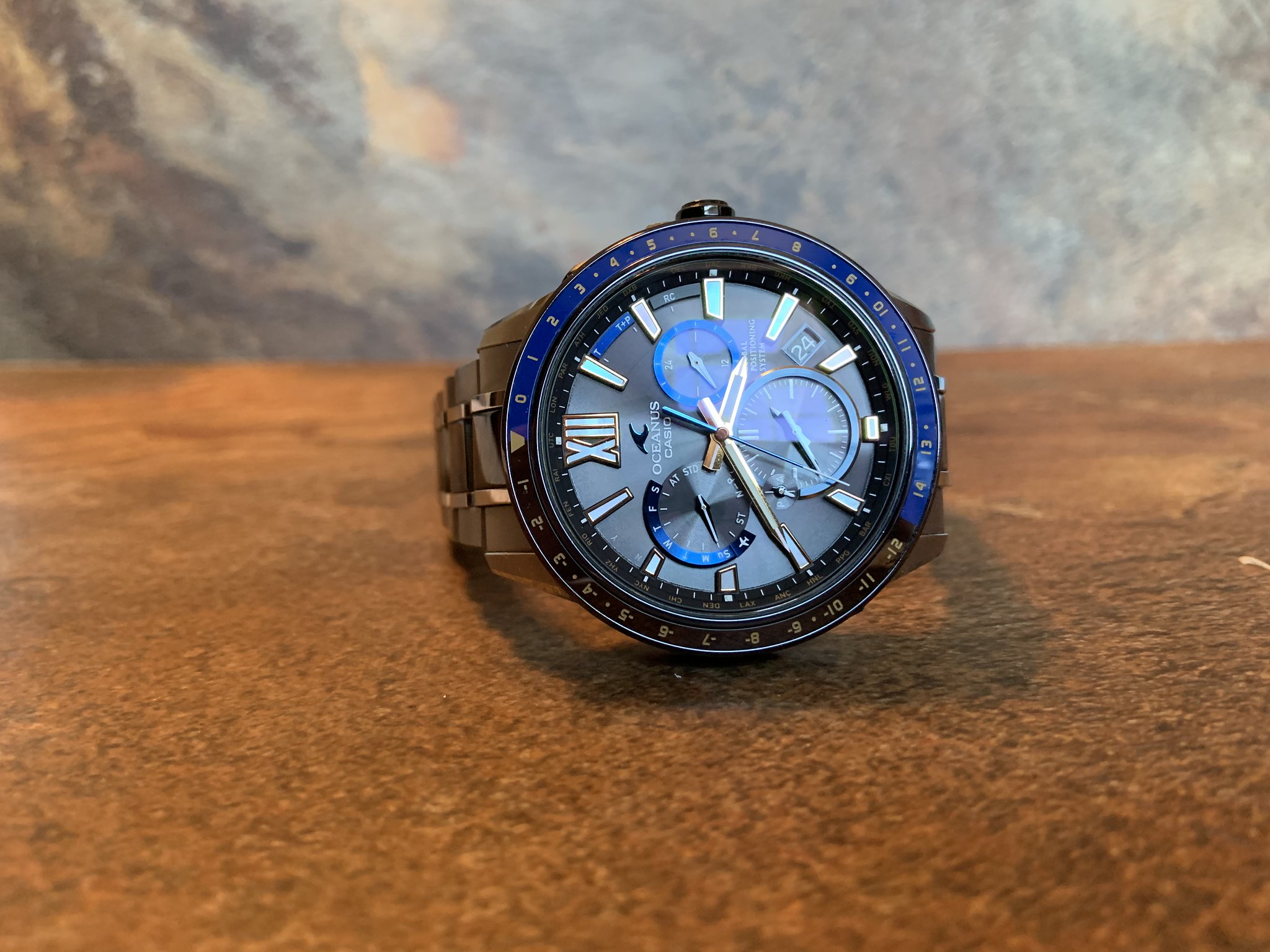 FS: Casio Oceanus OCW-G1200D GPS Solar Ceramic Sapphire