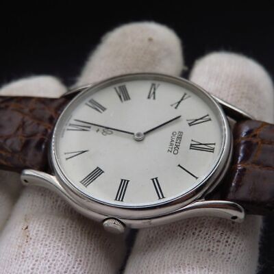 SEIKO Chariot Watch Roman Vintage Working 43-0091 From Japan