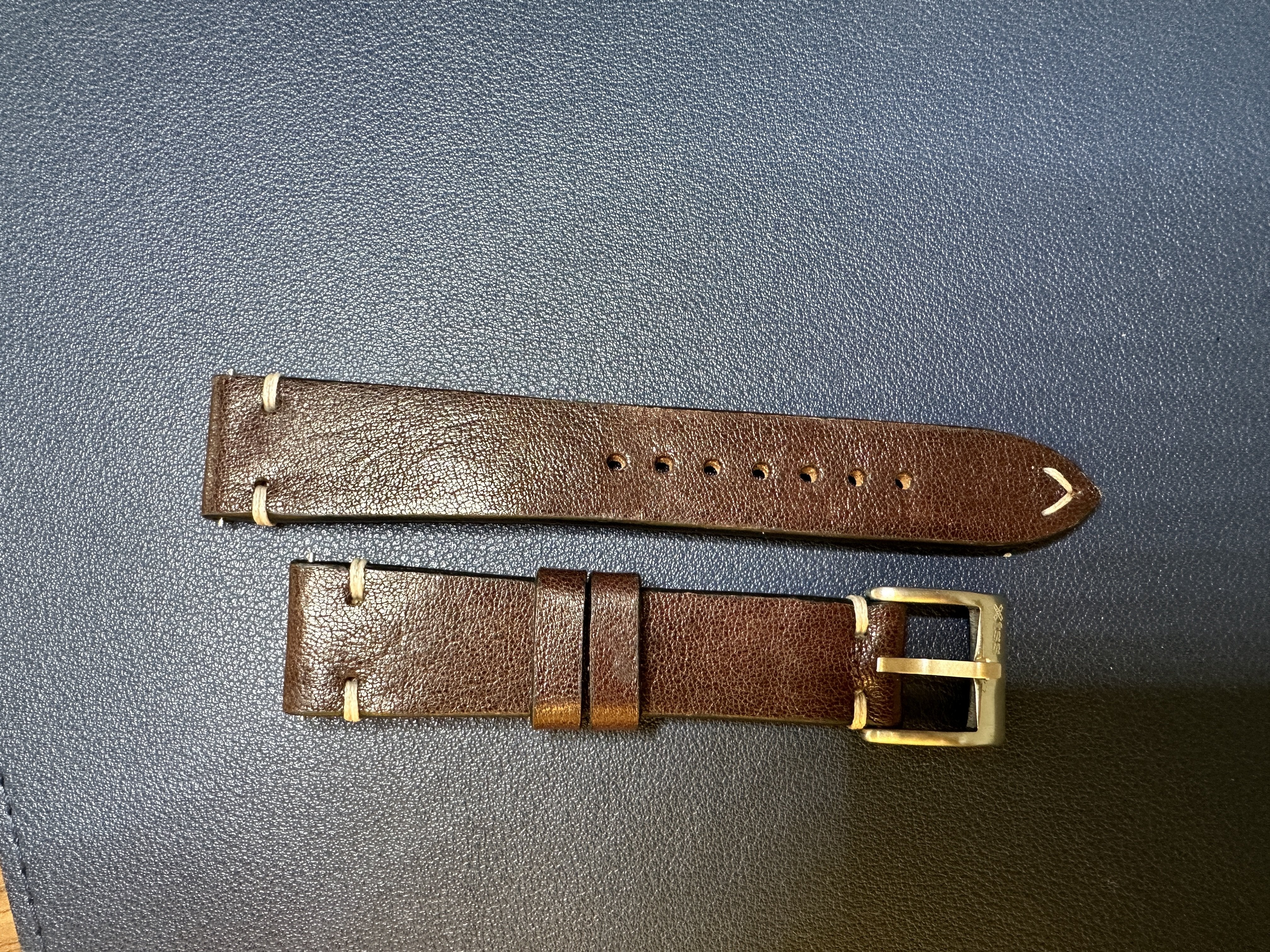 Two discount stitch strap