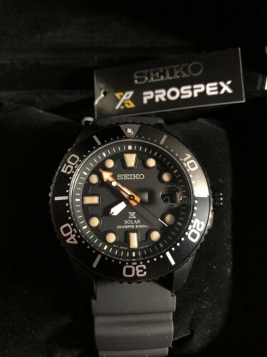 SEIKO PROSPEX SNE493P1 Solar Men's Dive Watch - LIMITED Black Series -  SNE493 | WatchCharts