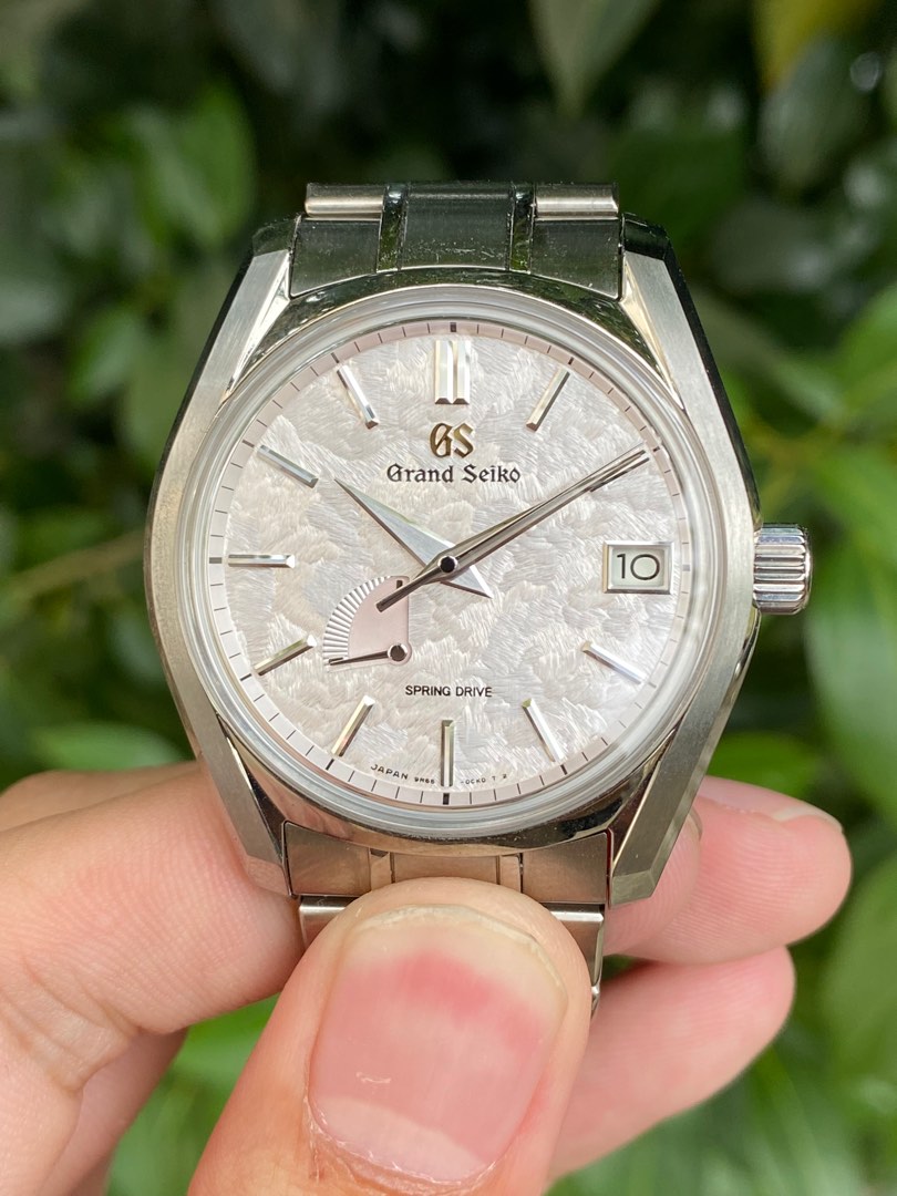 SBGA443 Grand SeikoTitanium Shunbun Cherry Blossom SBGA413