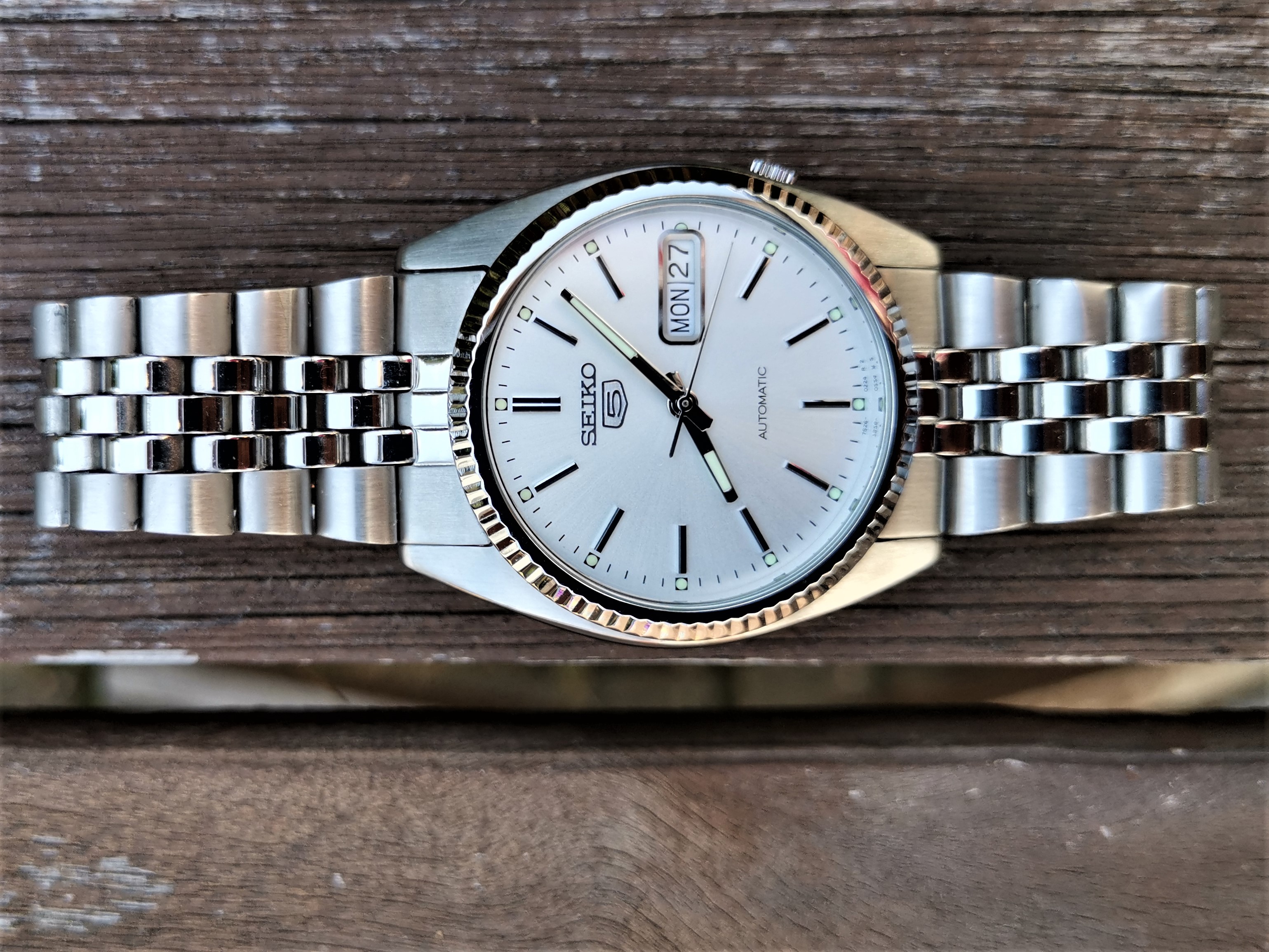 seiko 5 datejust homage