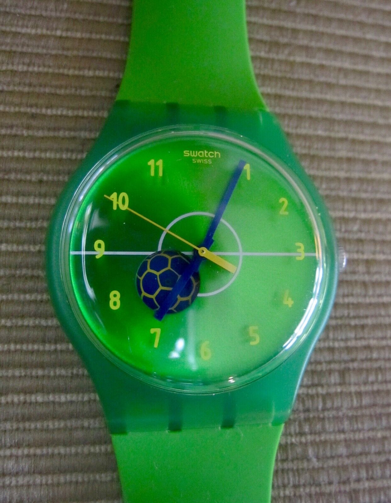 Swatch store football watch