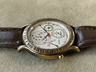 Super Rare Citizen Avalon Calendar 6700-G70013 Chronograph Battery