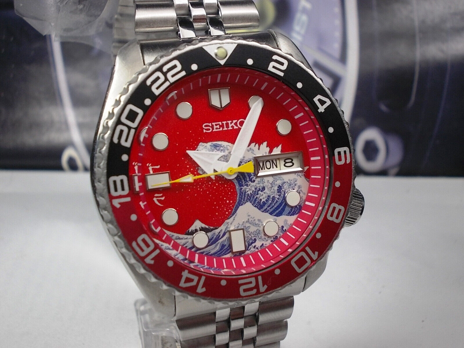 Seiko 7S26-0020 Day Date Diver Scuba 200m ST.Steel Automatic