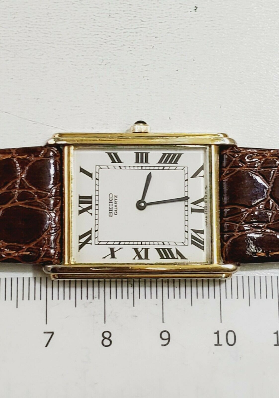 Ultra RARE Men's Vintage 1980's Gold Plated Watch SEIKO