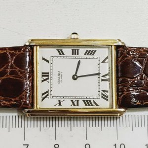 Ultra RARE Men's Vintage 1980's Gold Plated Watch SEIKO
