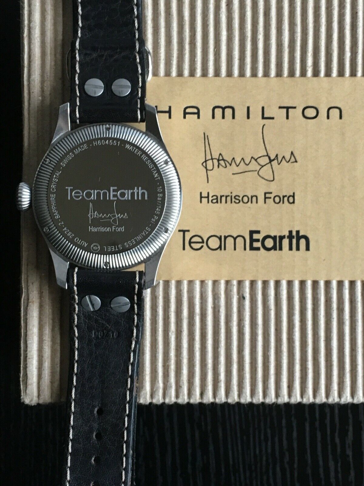 Hamilton Khaki Field Team Earth Harrison Ford H60455533 