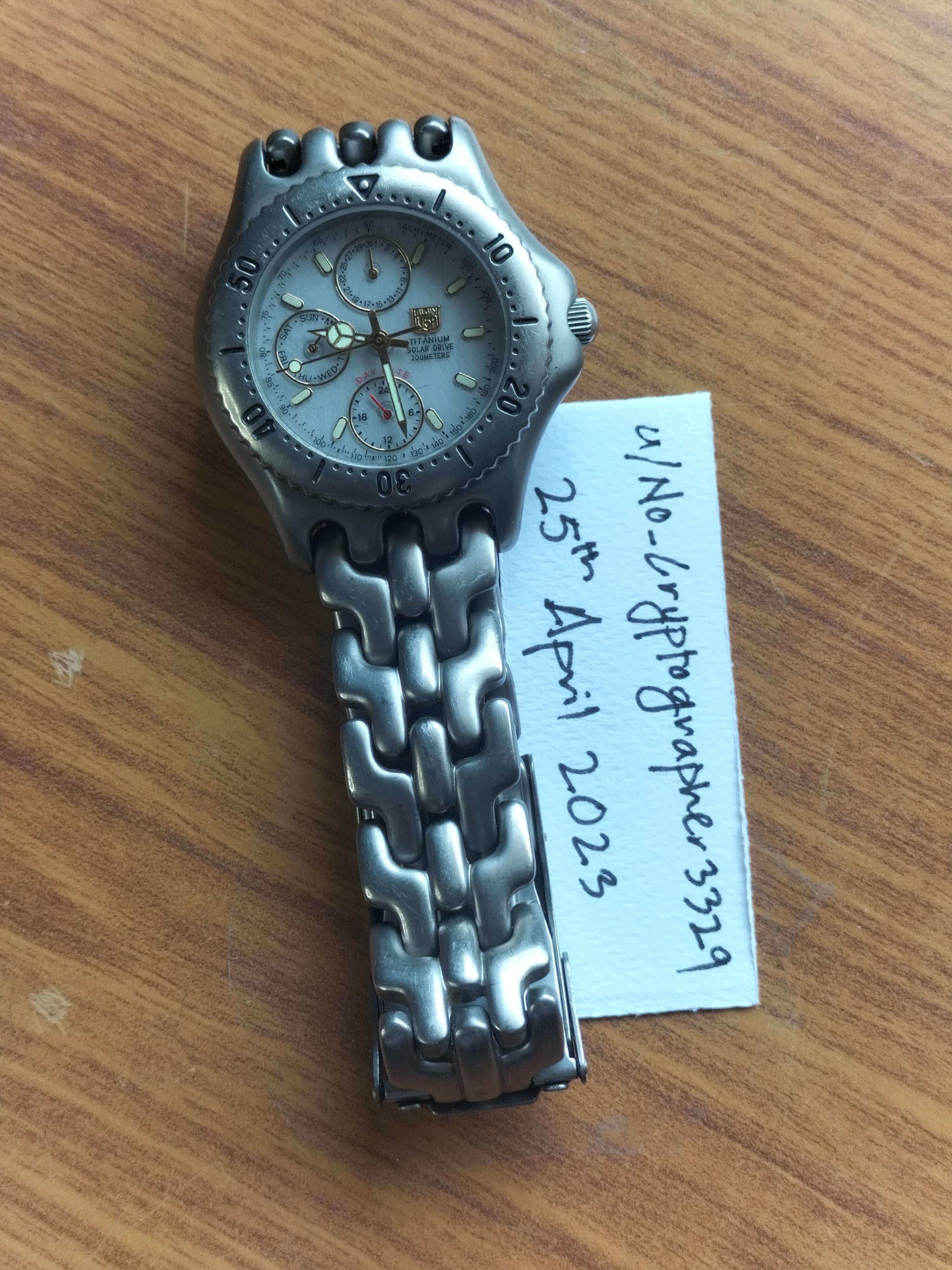 Elgin on sale titanium watch