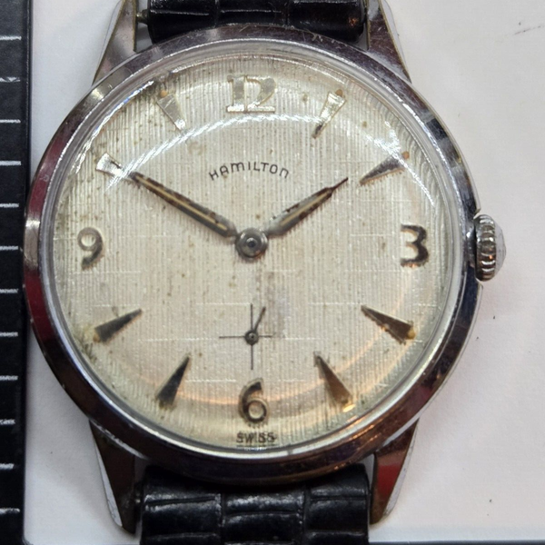 1958 Hamilton Sea Scout Chromium plated Nickel Wind up Men's Watch