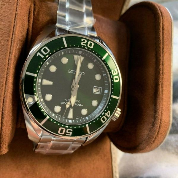 Montre Seiko Sumo 'Hulk' Automatique Plongeur 200m SPB103J1 Vert - NEUVE Full Set 2023
