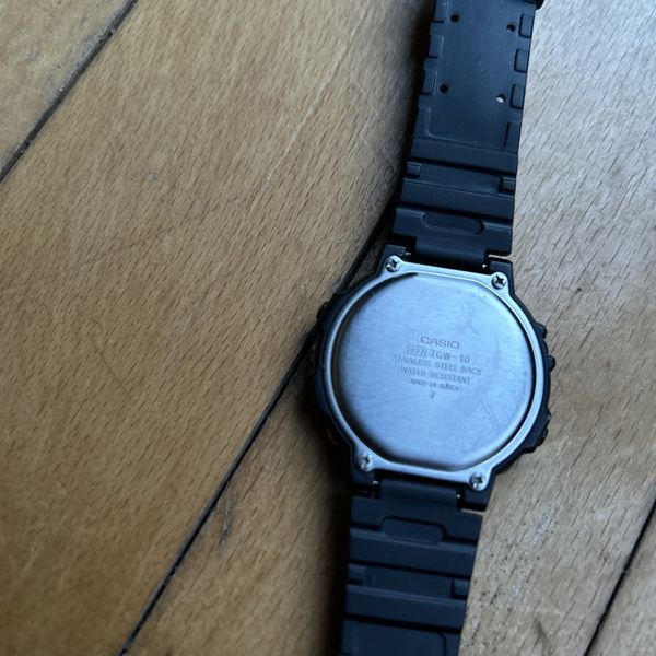 Gents Vintage CASIO Tri-Graph TGW-10 Digital Watch - 100m | WatchCharts ...