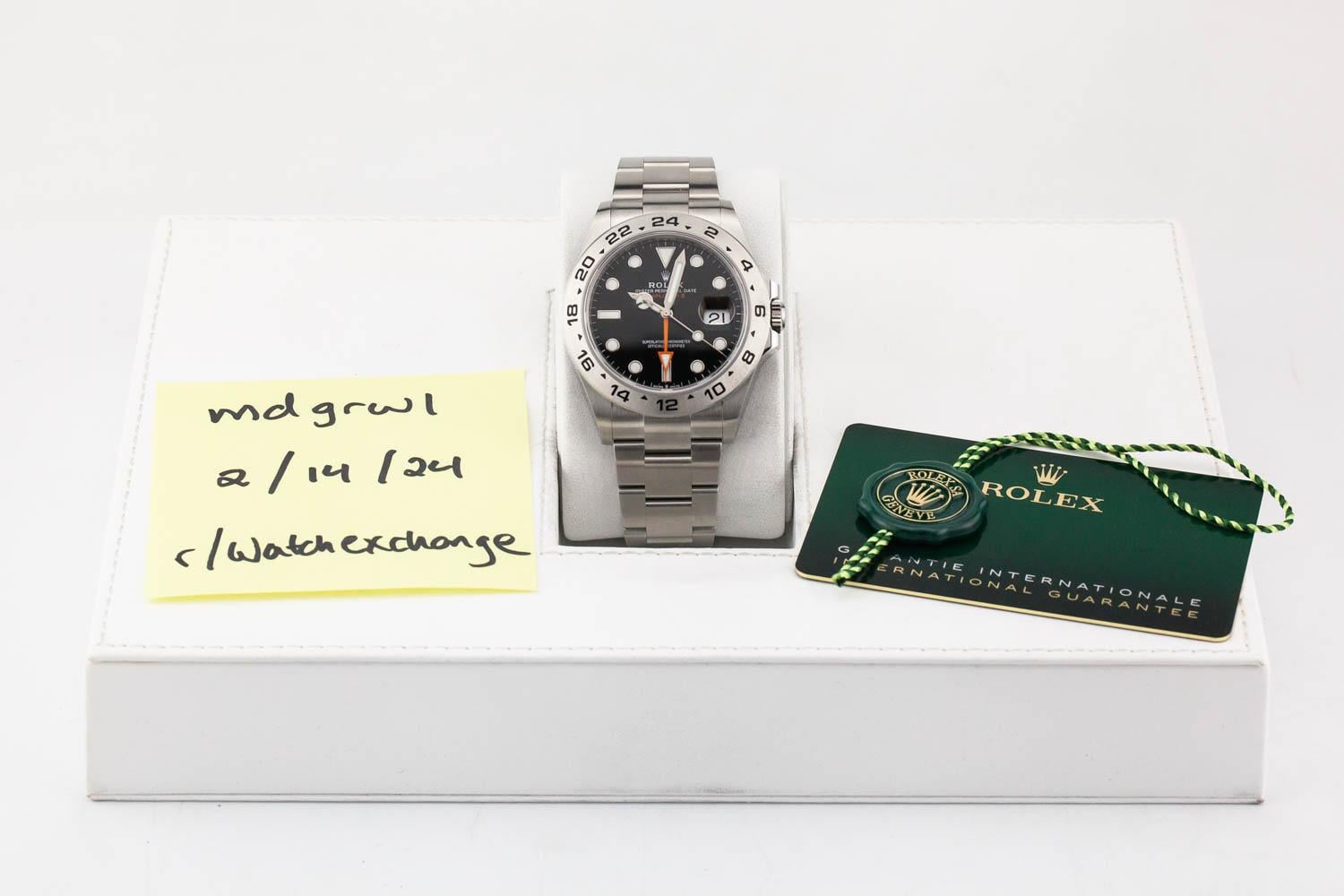 WTS] Rolex Explorer II 42mm Black Dial 226570 ( new / 2024