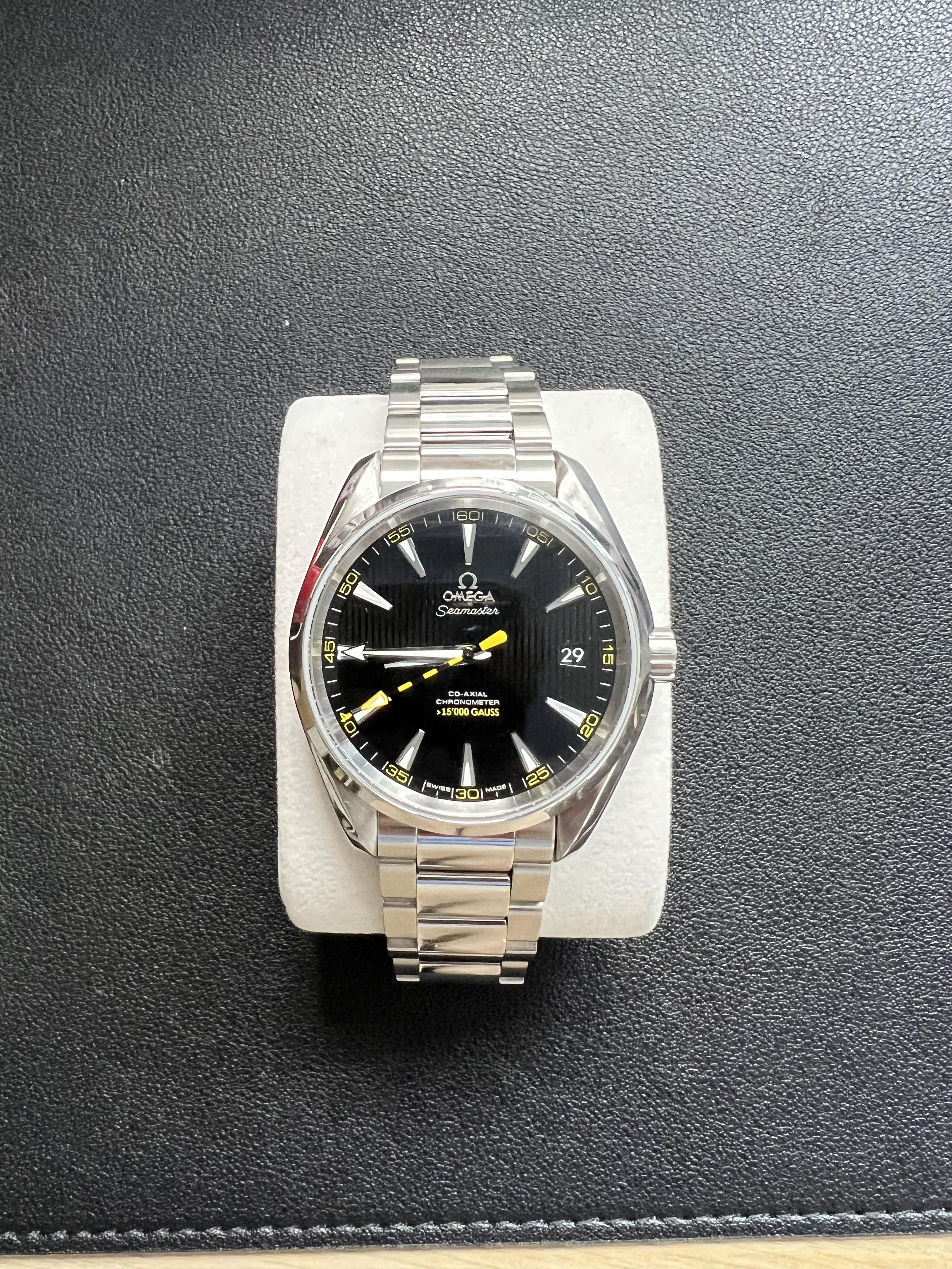 Omega seamaster aqua top terra 15000 gauss