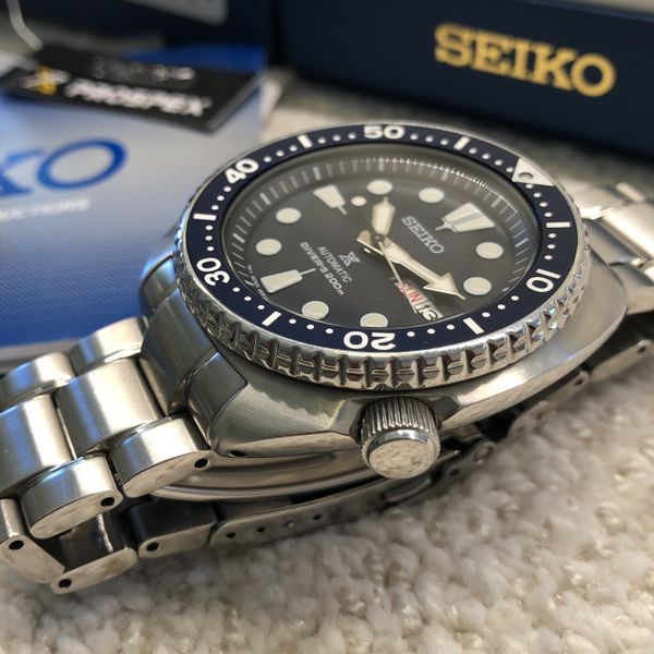 [WTS] Seiko SRP773 Turtle. Dark blue dial and bezel insert. | WatchCharts