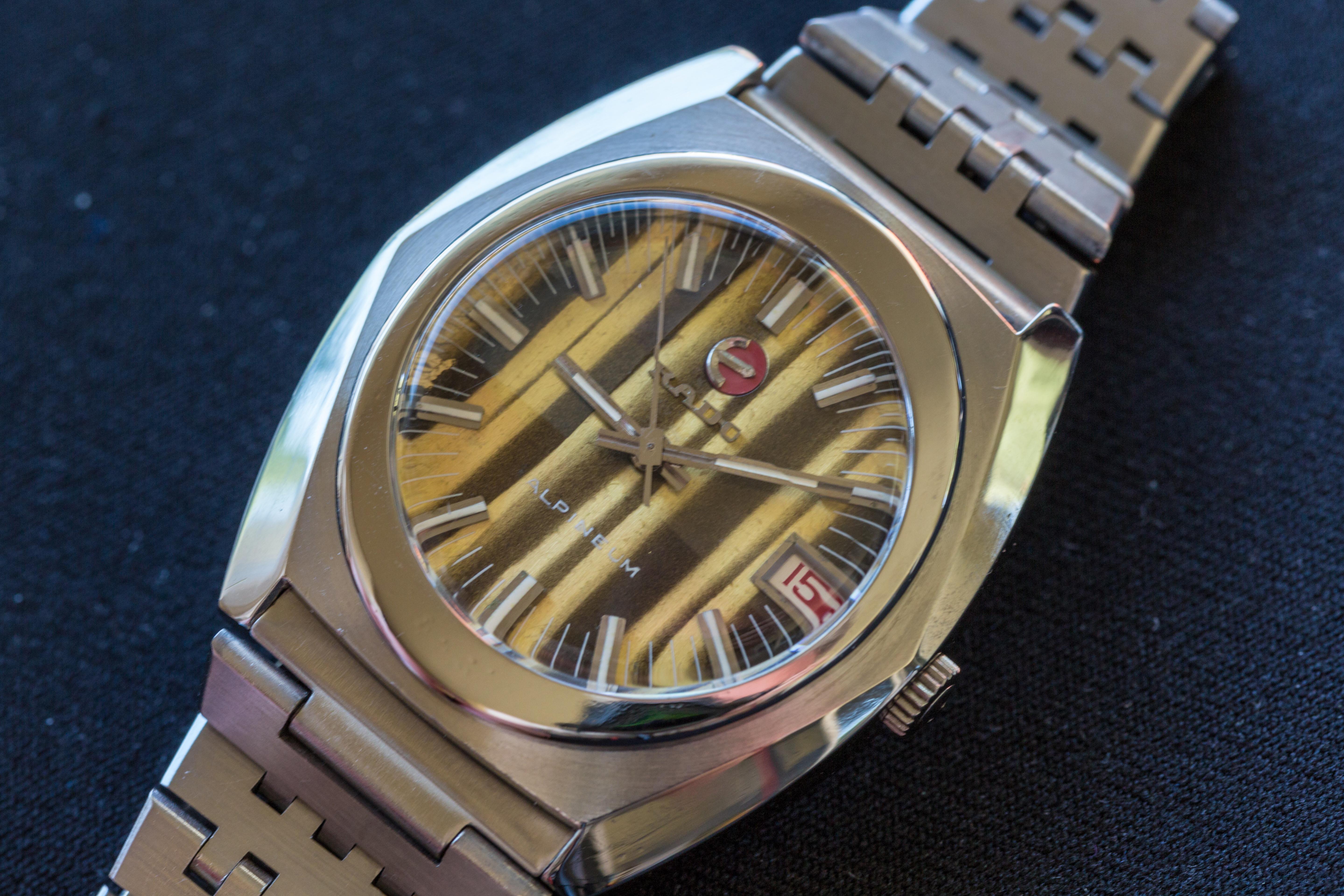 RADO ALPINEUM ヴィンテージ 自動巻 楽天市場】【中古】RADO ラドー ALPINEUM アルピニウム ネイビー