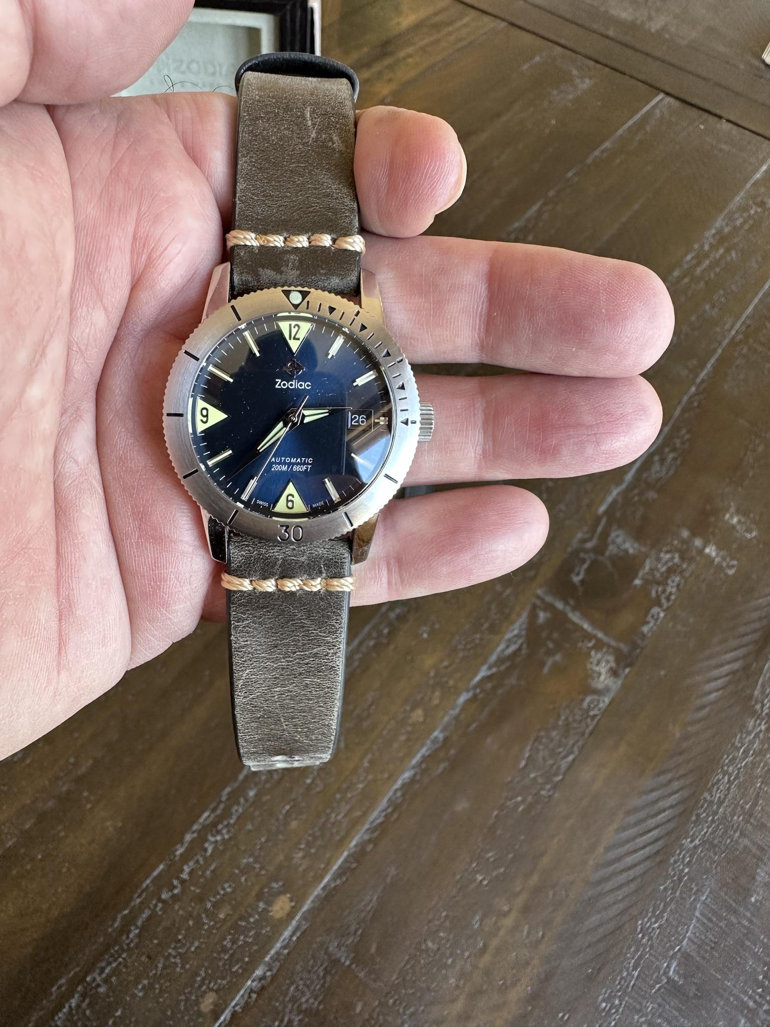 WTS Zodiac Super Sea Wolf ZO9204 Price drop WatchCharts