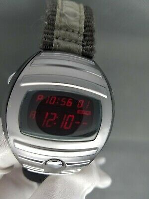 Rare SEIKO Vintage Digital Watch LED W671-4010 SPOON ALBA 90s