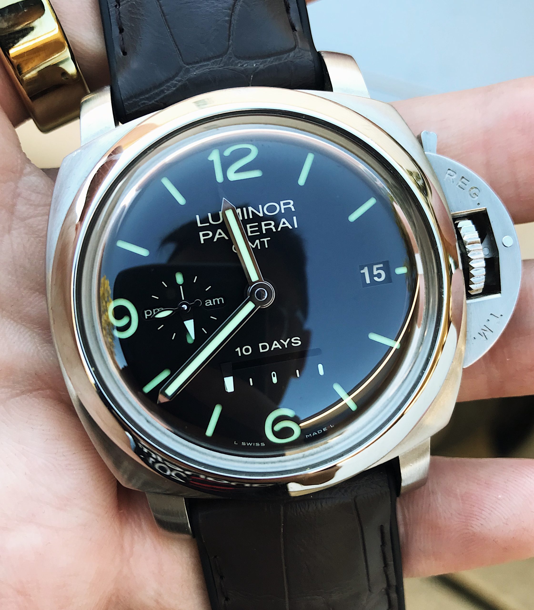 FS Panerai Luminor 1950 GMT 10 Days Pam 270 Pam00270 44mm