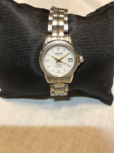 TISSOT SEASTAR Ladies Automatic 25 Jewels Date Gold Hands