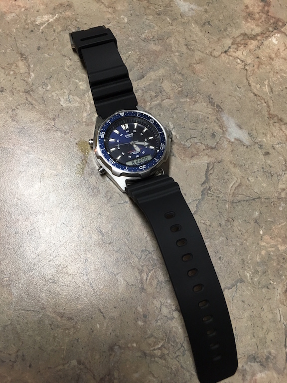 Cinturino Orologio Casio 22mm Nero AMW-320R AMW-330B AMW-S320 - Foto 7