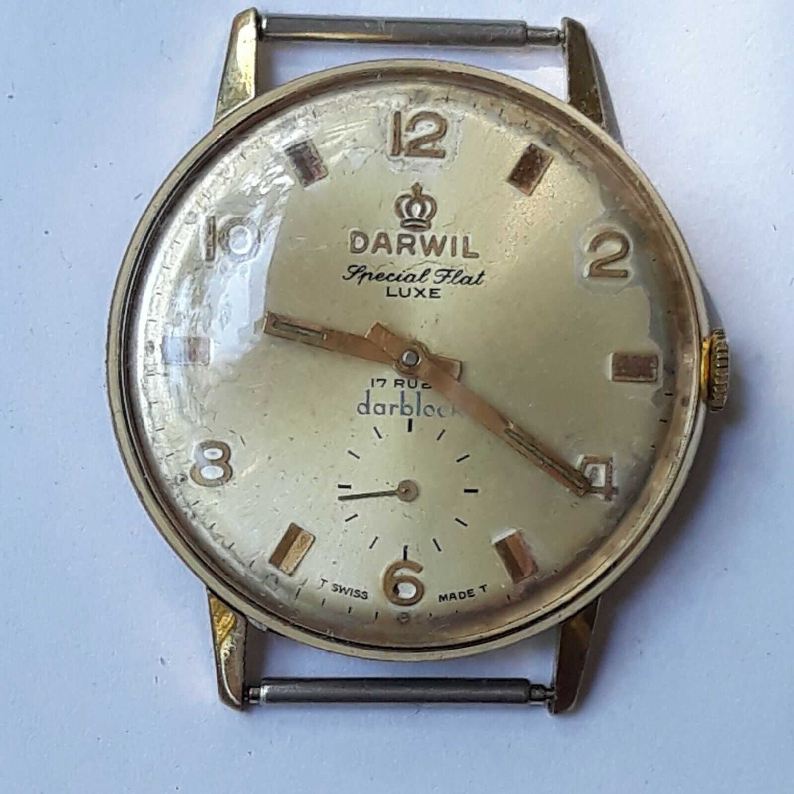 Vintage DARWIL Special Flat Luxe Darblock 17 Rubis WatchCharts Marketplace