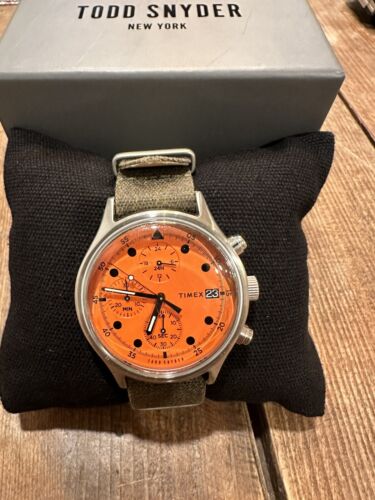 Timex x Todd Snyder Sky King MK-1 Blaze Orange | WatchCharts