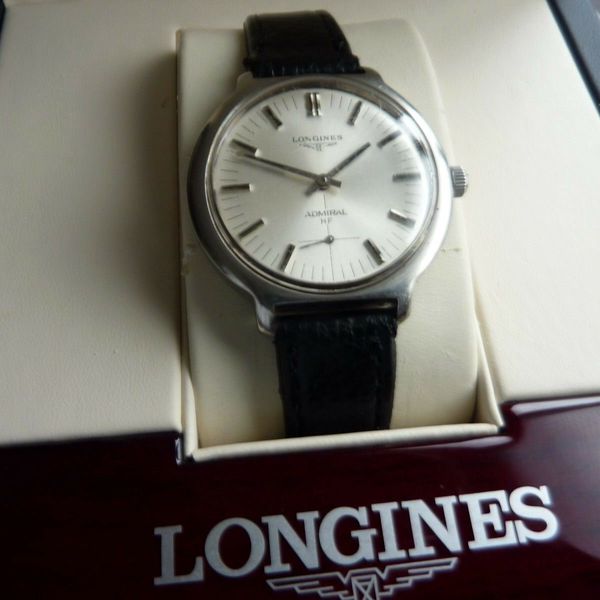 LONGINES ADMIRAL HF CAL.6922 COMES WITH BOX. (VERY CLEAN & 100% WORKING ...