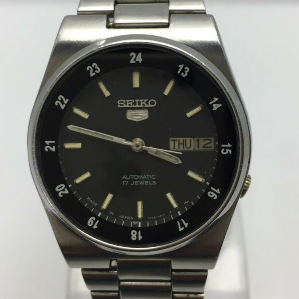 VINTAGE SEIKO 5 AUTOMATIC 7009-3161 A2 MEN'S WATCH | WatchCharts