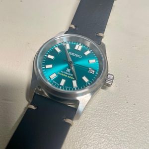 36MM Grand S Mod GS Custom Mod NH35 Ice Blue Dial Automatic Men's