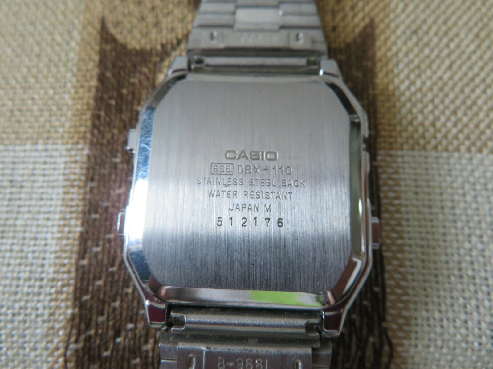 Casio DBX-110 Digital Data Bank Watch Telememo 100 Japan 